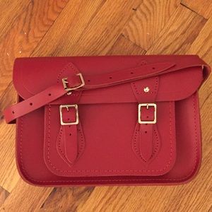 RED CAMBRIDGE SATCHEL BAG