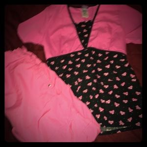 Pink Panther scrubs! Adorable