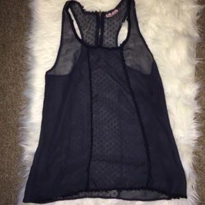 Navy blue tank top!