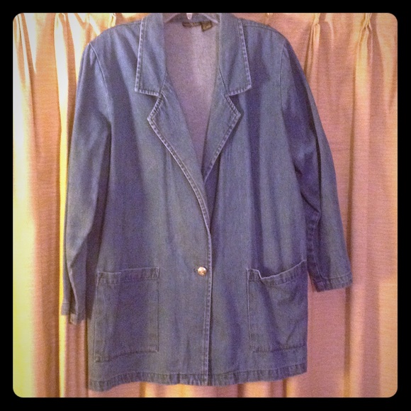 Vintage Denim Blazer