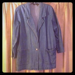 Vintage Denim Blazer