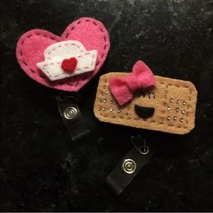 Nurse ID Badge Clips