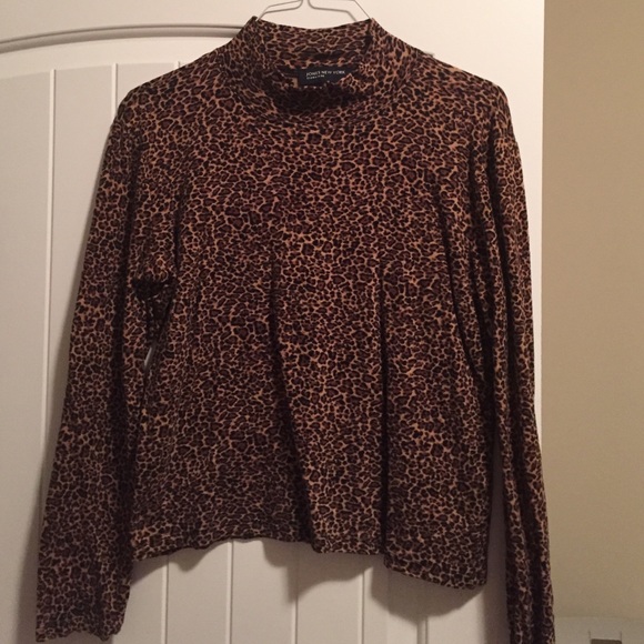 Mock neck top