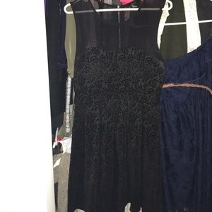 F21 not so simple black dress