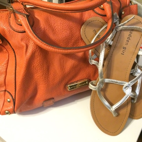 Madden Girl Silver Sandals