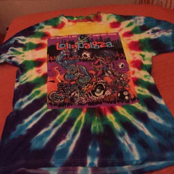 Lollapalooza Tye Dye Tshirt