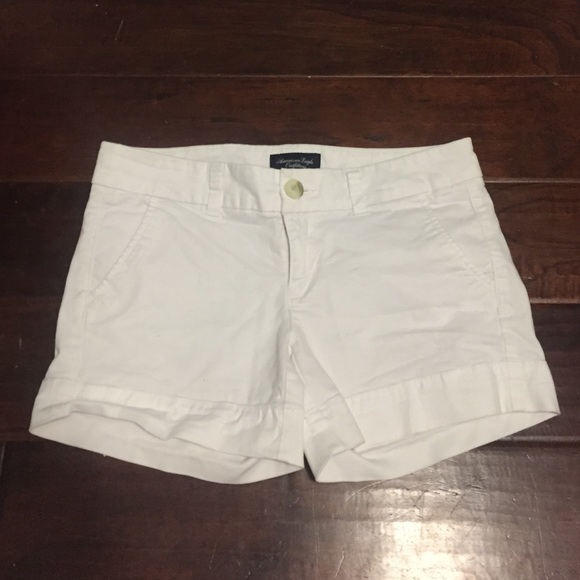 American Eagle White Shorts