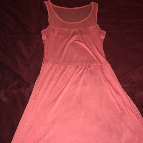 Peach Dress