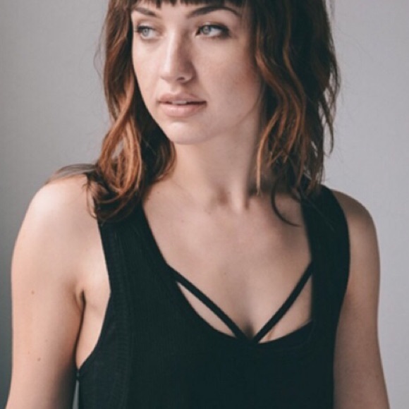 Black Double Strap Bralette #YL- 5262 - Picture 3 of 3