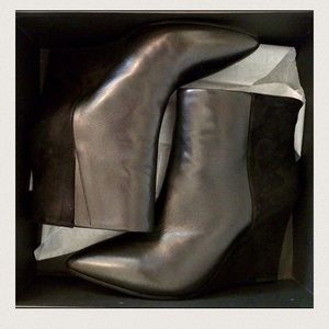 AllSaints Manifesto Pointed-Toe Booties