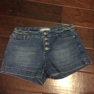Free People Jean Shorts