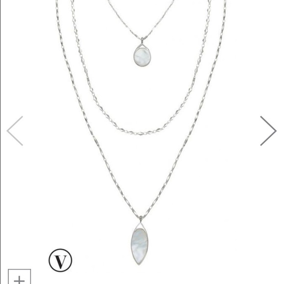 Stella and dot 3 in 1 Aurelia pendant necklace
