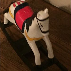 Wooden toy horse