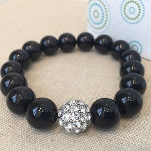 Soirée Pearl Pave Bracelets