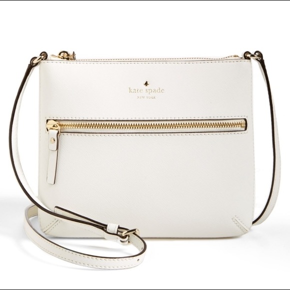 kate spade Handbags - Kate spade white crossbody NWT
