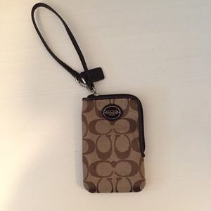 Coach wristlet