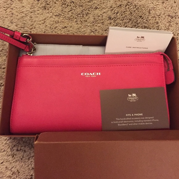 Coach wrist wallet