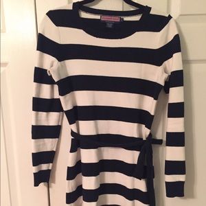 Vineyard Vines Striped Sweater-Dress