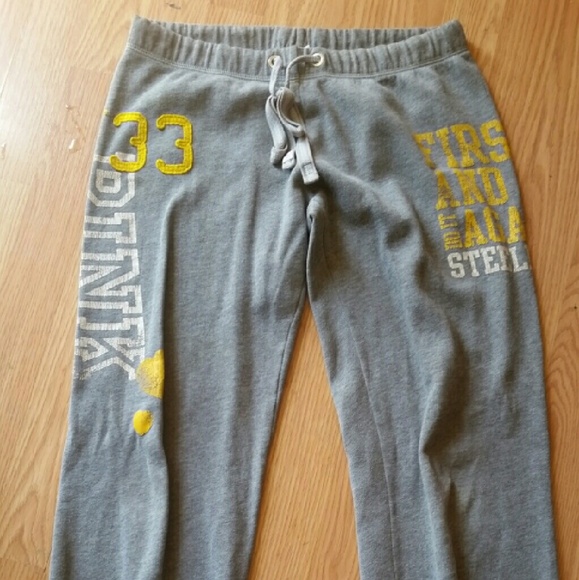 Victorias Secret NFL Steelers sweat capri