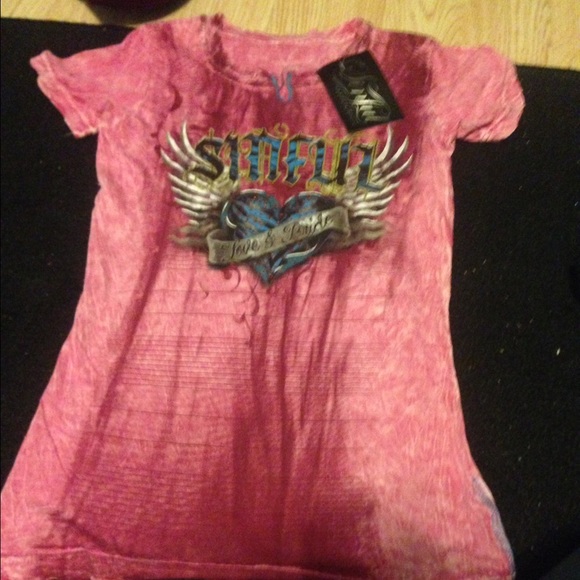 Sinful shirt nwt