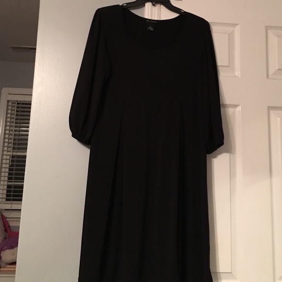 Black baby doll dress
