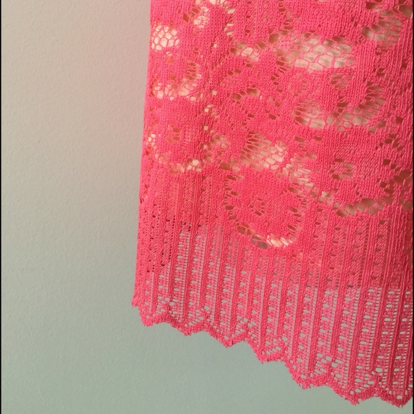 Free People Pink Lace Dress - Picture 3 of 3