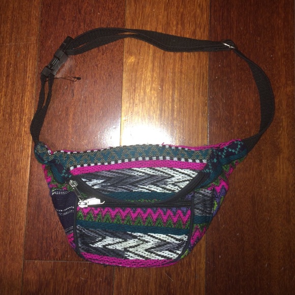 Aztec print fanny pack