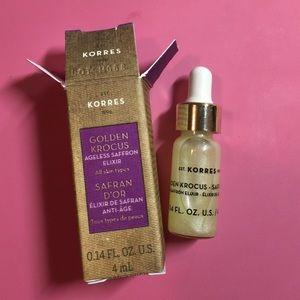 Korres golden krocus ageless saffron elixir