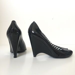 BCBGirls Peeptoe Wedges