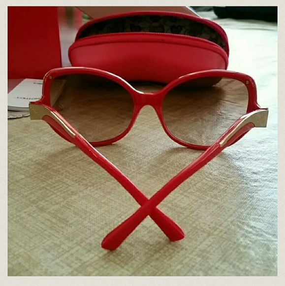 Botkier for Vogue red sunglasses main image 4