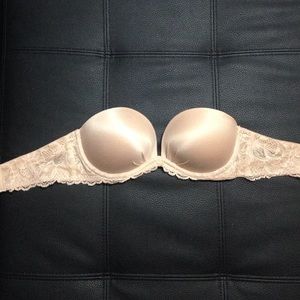Victoria's Secret Fabulous Strapless Bra 32C