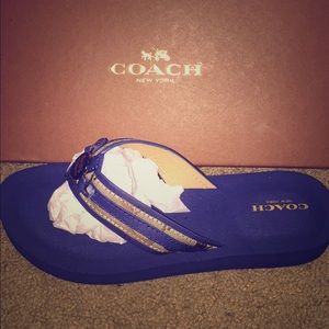 COACH flip flops