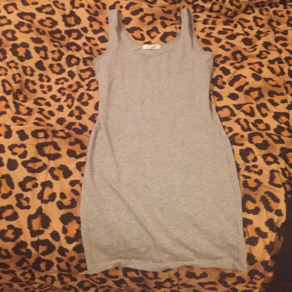 Forever 21 tight gray dress
