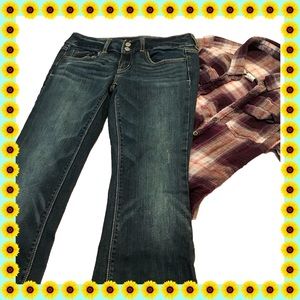 American Eagle "artist" jeans