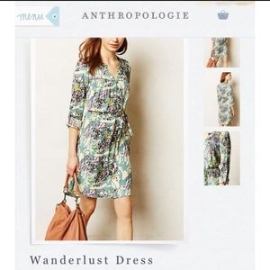 Anthropologie wanderlust dress.