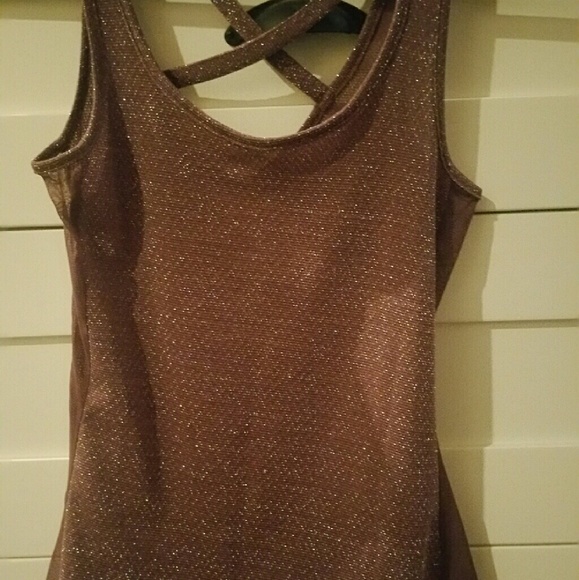 Purple, sparkly, party blouse