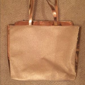 Gold Jessica Simpson Tote