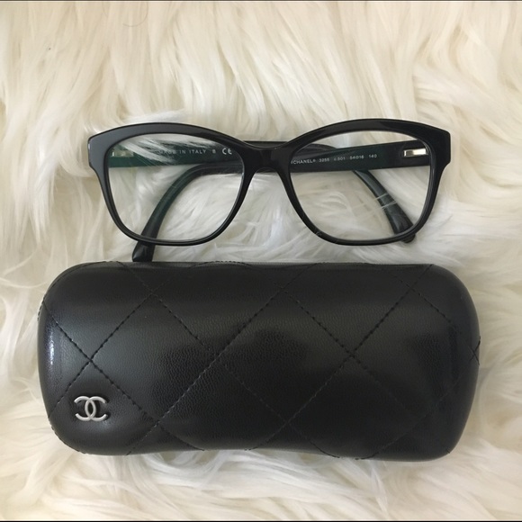 Authentic Chanel black 54016 glasses