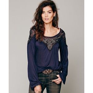 Free people - Blue Sky Banded Bottom