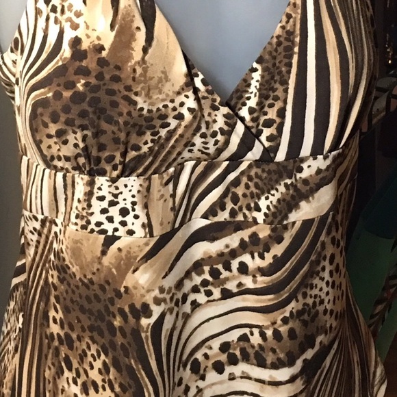 TRADED in BUNDLE Sexy Wild Animal Print Halter Top - Picture 2 of 4
