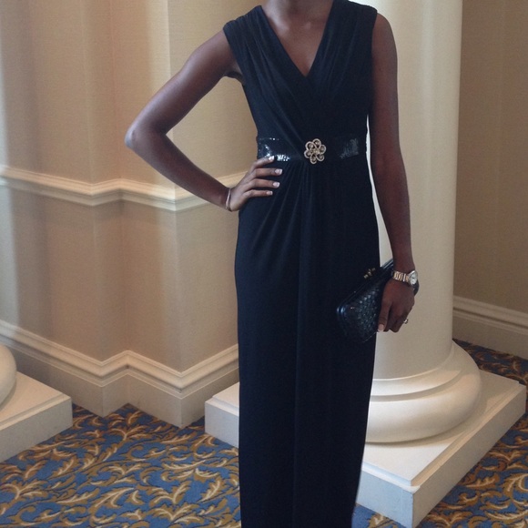 Black calvin klien formal dress
