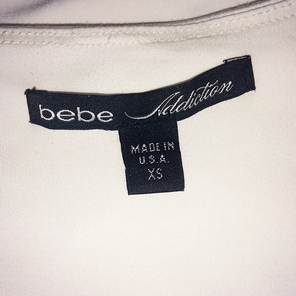 Bebe Addiction White Dress - Picture 3 of 4