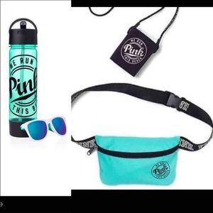 VS PINK CAMPUS WATER BOTTLE FANNY BUNDLE