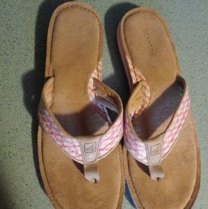 9.5 Plaid Sperry Top-Sider Sandals