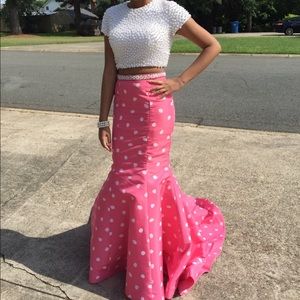 Sherri Hill Two Piece Prom Dress