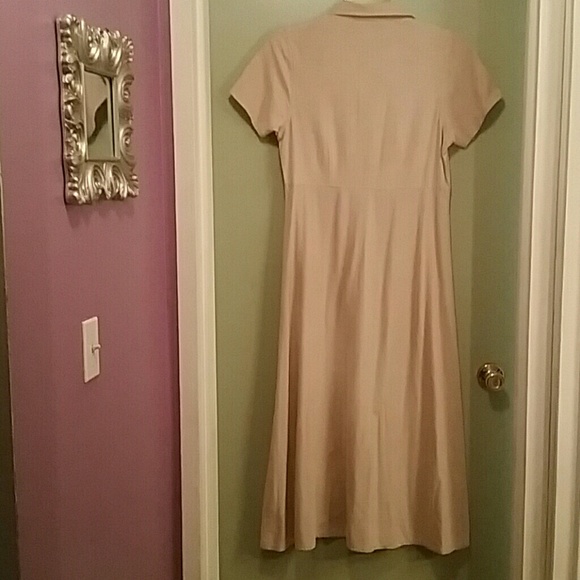 Dress, Button Down Flared - image 2