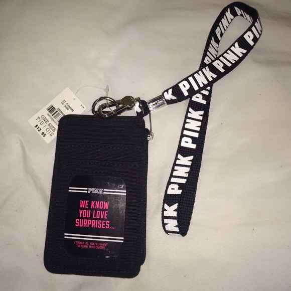 Vs pink id case & lanyard - Picture 2 of 3