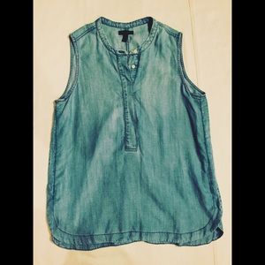 J. Crew jean vest