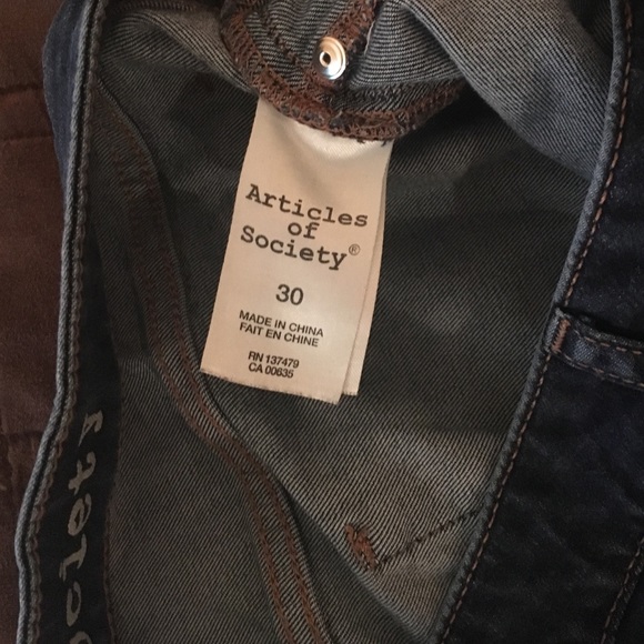Articles of Society skinnies - Picture 3 of 4