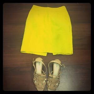 JW crew pencil skirt